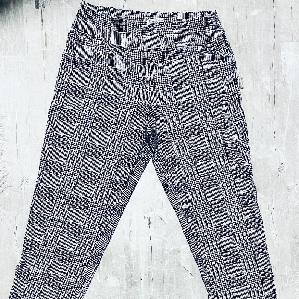 Emma & Olivia Jacquard Printed Pant Leggings